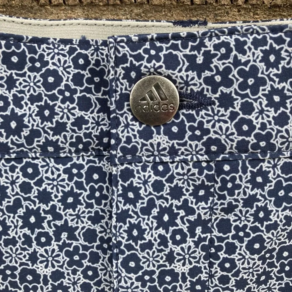 Adidas Golf Shorts Men's Size 40 NWOT Paisley Blue Floral Pattern AOP‎ Unique